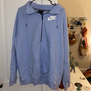 Blue Nike Quarterzip